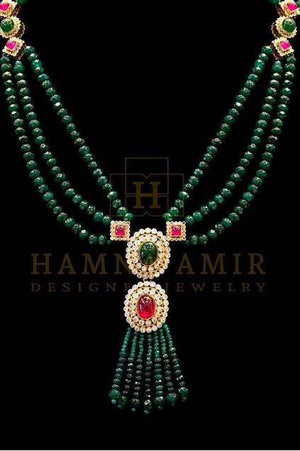 Picture of Emerald Ruby Mala