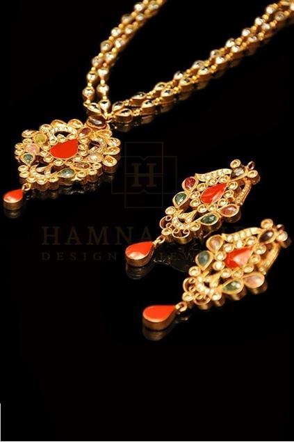 Picture of Coral Pendant Set