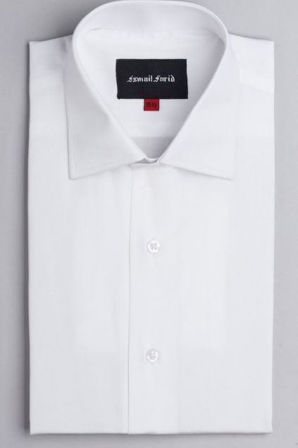 Picture of White Business Formal Classic Collar Shirt