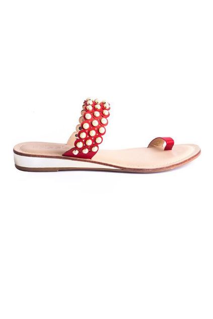 Picture of Casual Chappal 005583 - Red