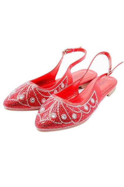 Picture of Fancy Pumps  090387 - Red