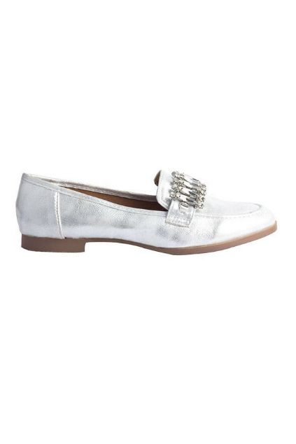 Picture of Casual Loafers 095021 - Silver
