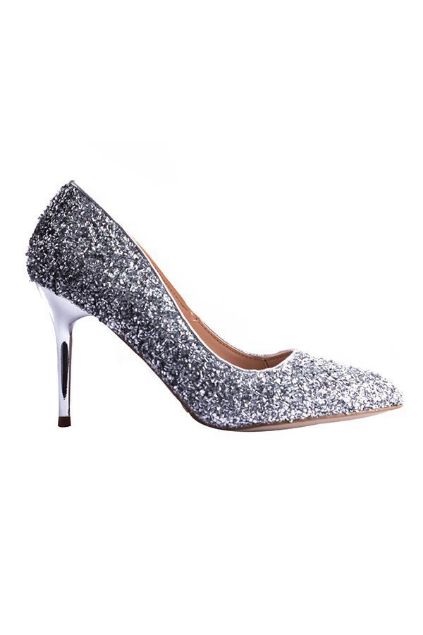 Picture of Fancy Court Shoes 085276 - Silver