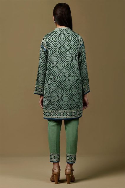 Picture of Green Printed Shirt