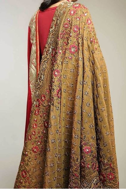Picture of Formal Mustard Shawl