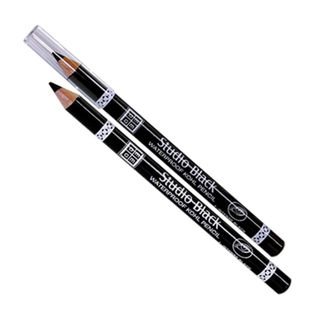Picture of Studio Black Waterproof Kohl Pencil in Intense Black
