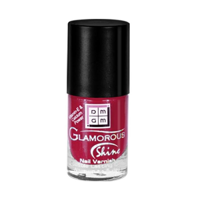 Picture of Glamorous Shine Nail Varnish in Hot Red