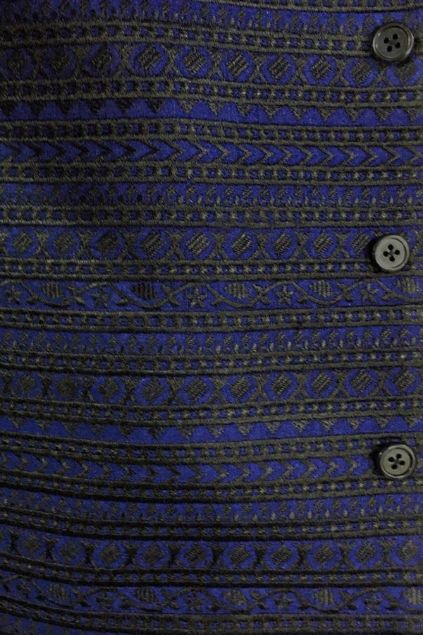 Picture of Blue Embroidered Waistcoat