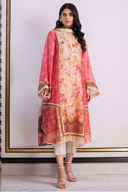 Picture of Digitally Printed Shirt With Dupatta