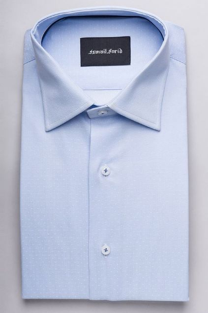 Picture of Sky Blue Micro Dotted Shirt