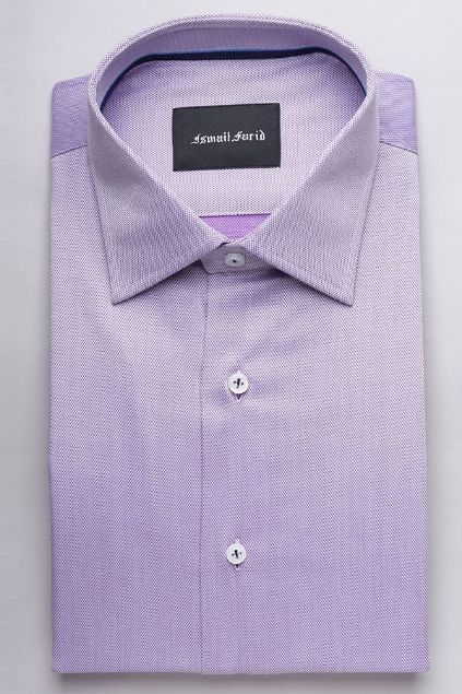 Picture of Lilac Textured Dress Shirt