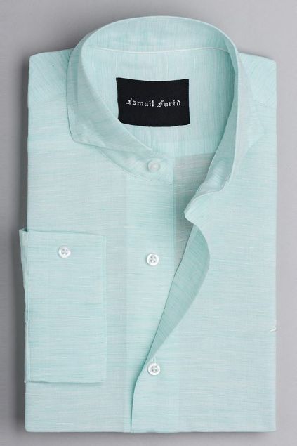 Picture of Mint Green Linen Shirt