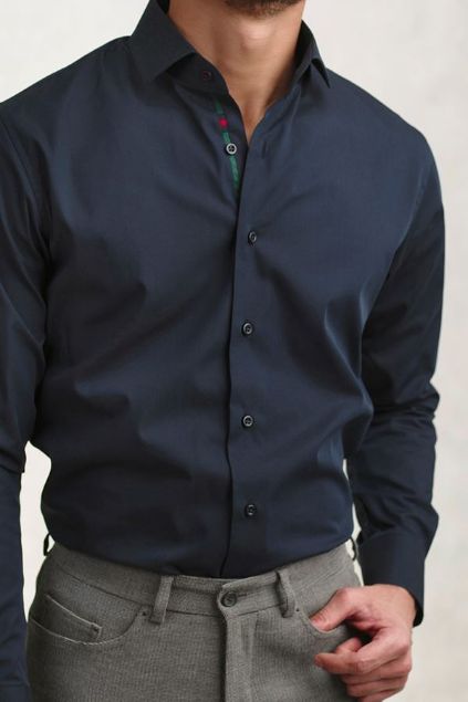 Picture of Navy - Dress Shirt