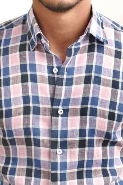 Picture of Checkered Linen Shirt