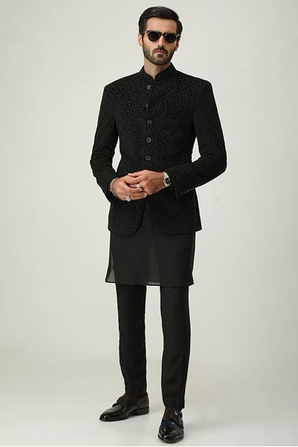 Picture of Black Velvet Prince Coat - Limited Edition