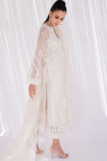 Picture of Embroidered Organza Kurta