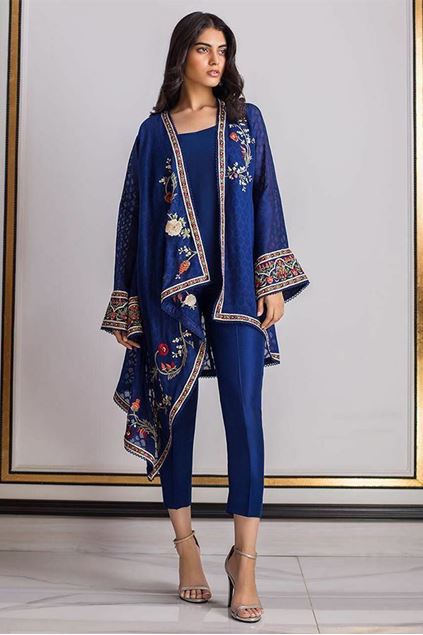Picture of Asymmetric Embroidered Jacket