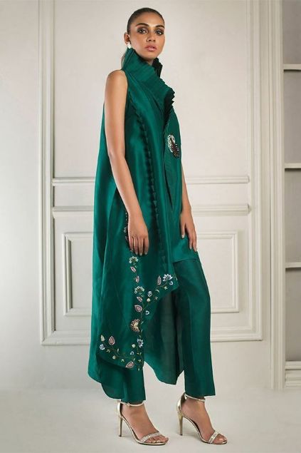 Picture of Pleated High Low Kurta