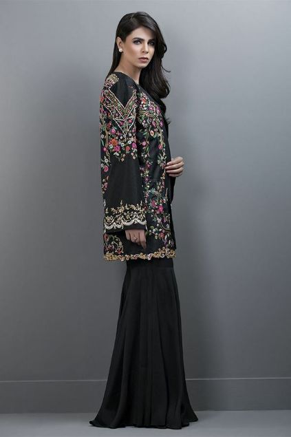 Picture of Raw Silk Hand Embroidered Jacket